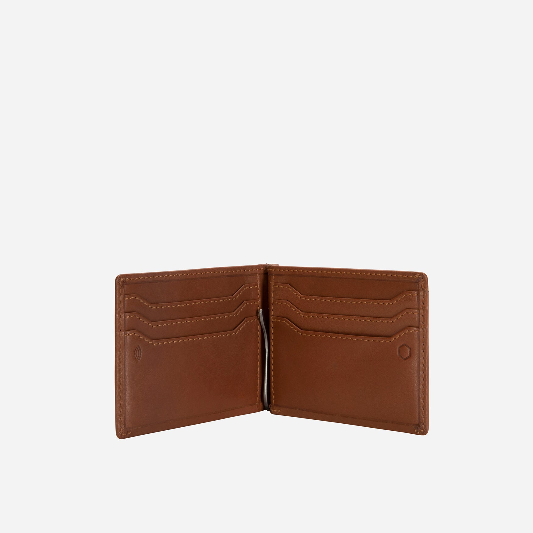 Leather Money Clip Wallet