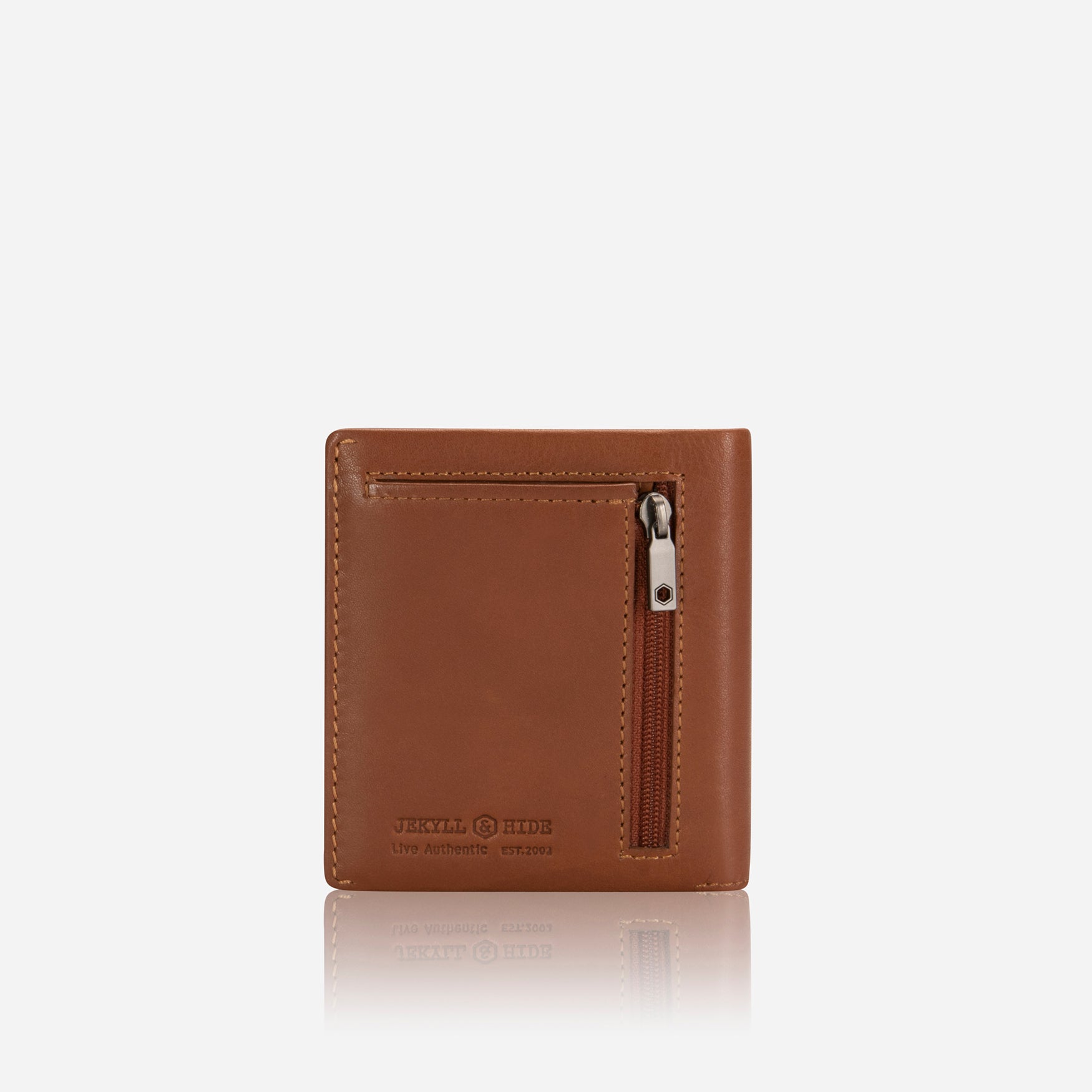 Slim Bifold Card Holder With Coin