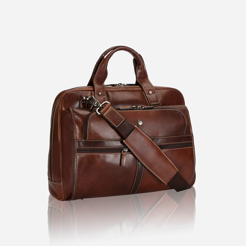 Large Multi Compartment Briefcase, Colt