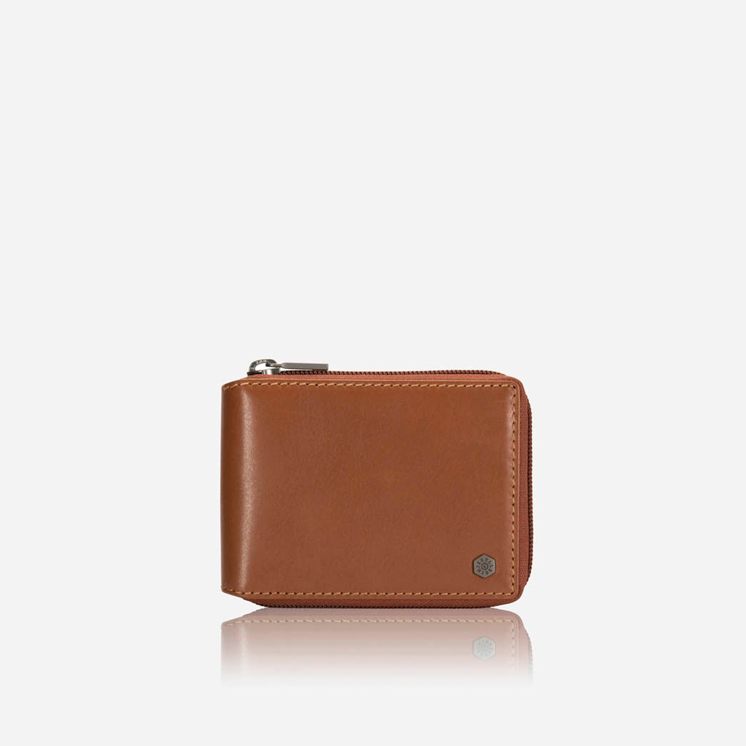 Large Zip Around Wallet With Coin