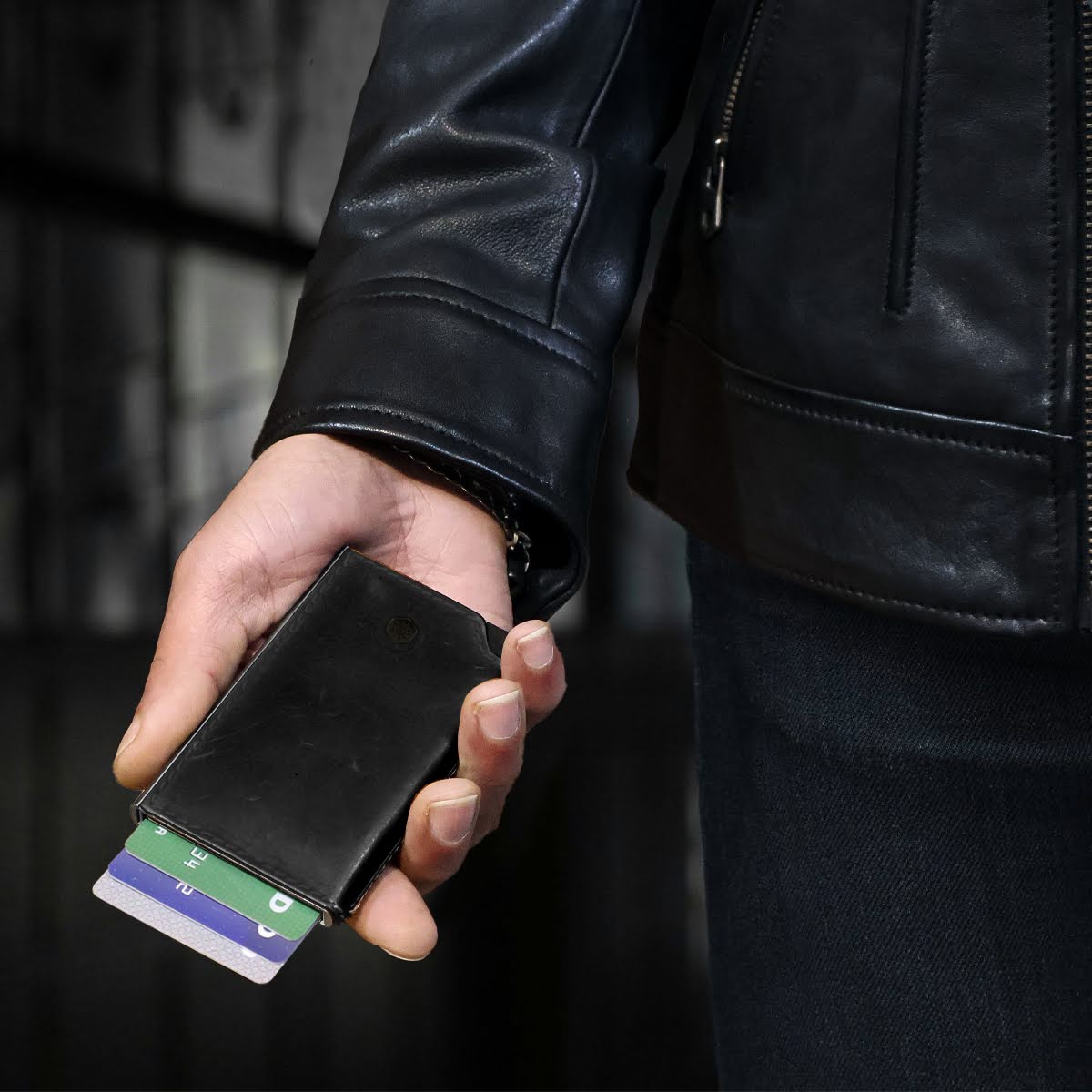 Slim Card Slide Wallet