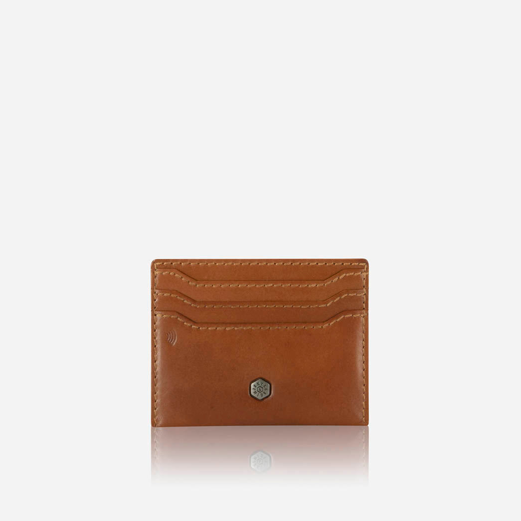 Leather Card Holder, Tan