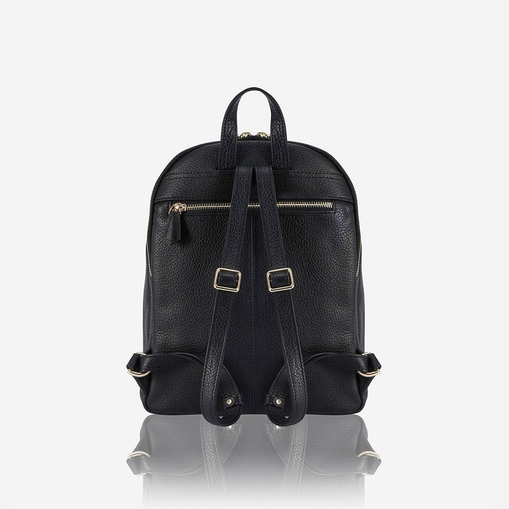 Classic Leather Backpack Black Jekyll Hide Australia Leather